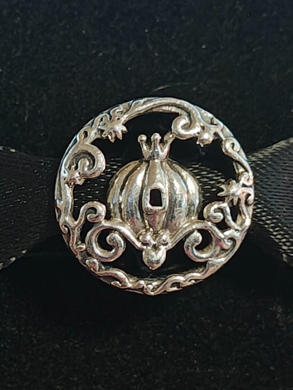 Authentic Pandora Disney Cinderella Midnight Pumpkin Charm 799197C00